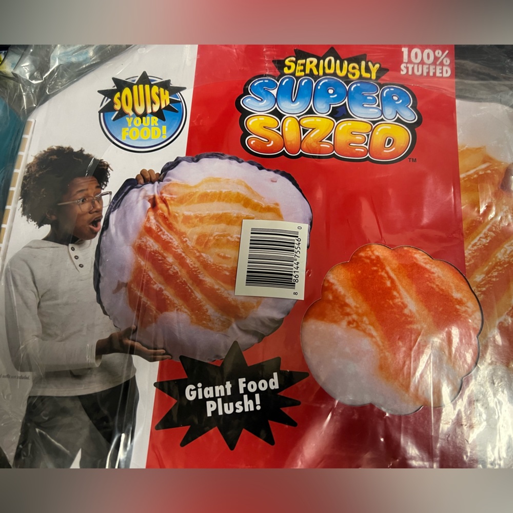 24” Sushi Pillow Squishy Food plush super sized stuffed Asian rice roll seafood